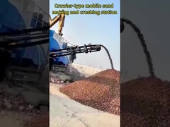 สถานีบดและทำทรายแบบเคลื่อนที่ชนิดตีนตะขาบ