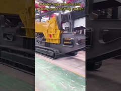 สถานีทําและบดทรายแบบเคลื่อนไหวแบบ crawler8